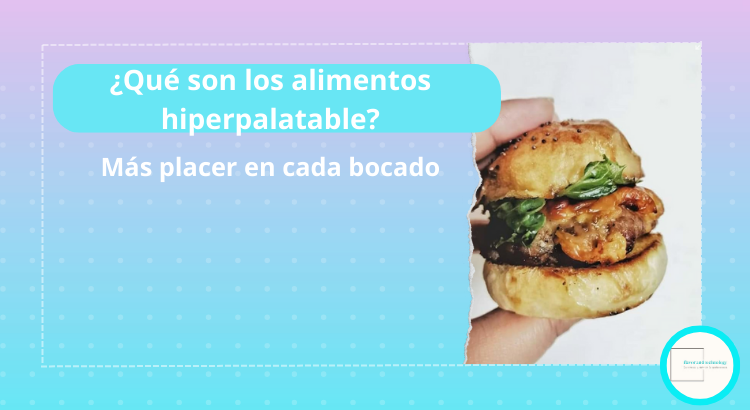 hamburguesa alimento hiperpalatable